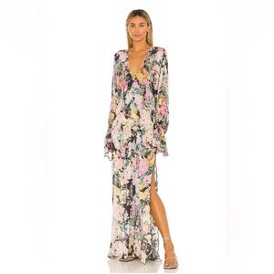 HEMANT & NANDITA X REVOLVE Teien Caftan in Black